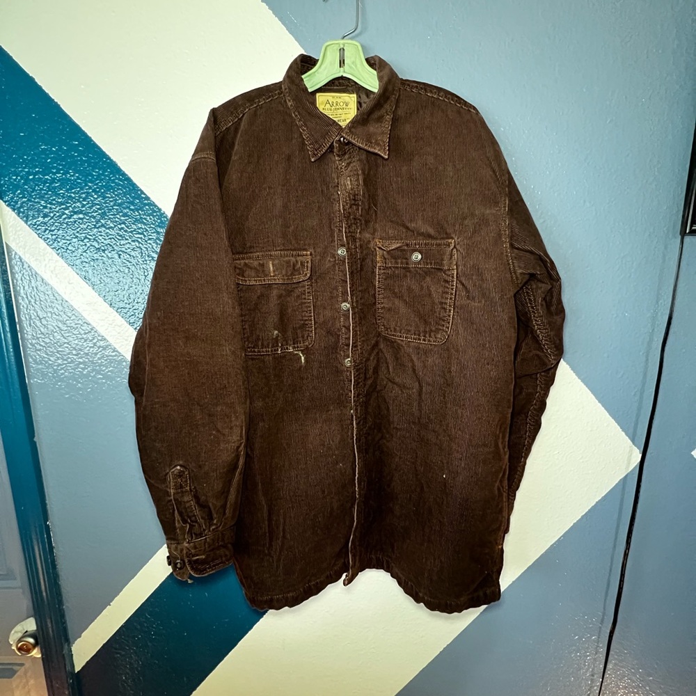 Arrow blue jean company corduroy jacket